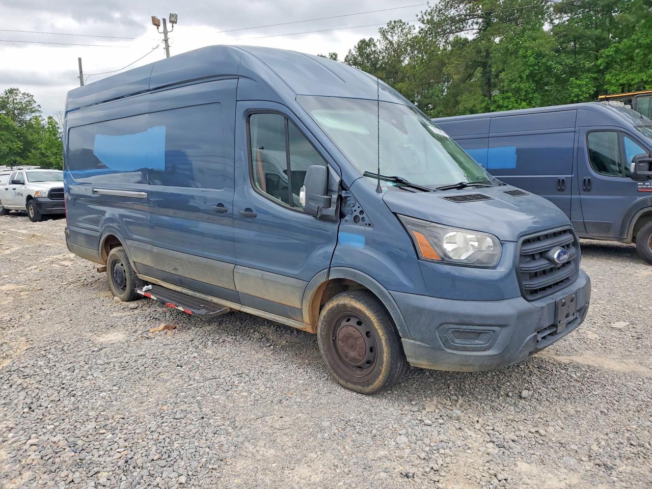 2020 Ford Transit T-250 Blue vin: 1FTBR3X88LKB04417
