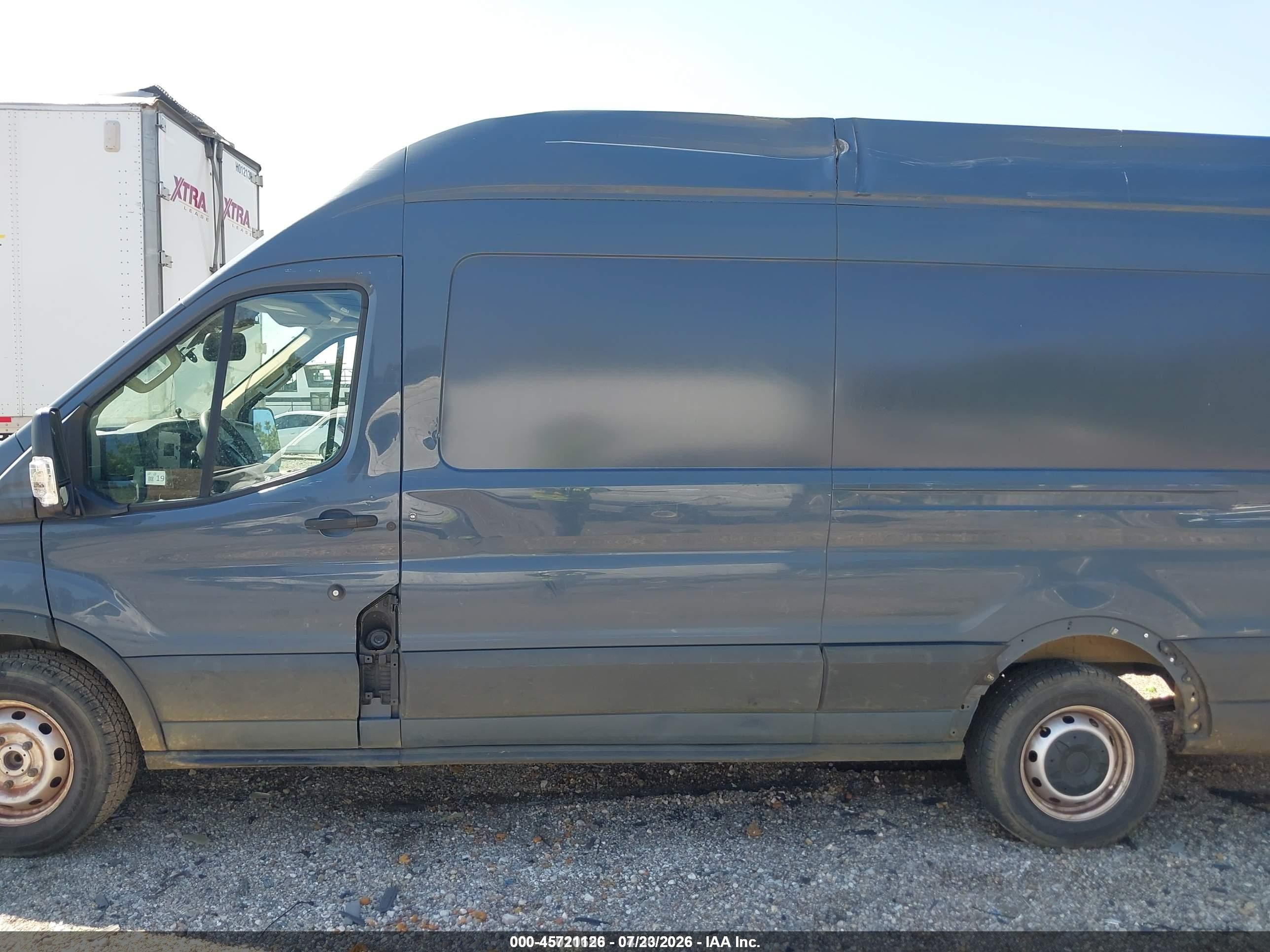 2020 Ford Transit-250 Cargo Van Blue vin: 1FTBR3X8XLKA47931