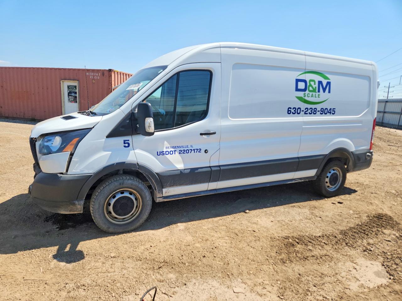 2017 Ford Transit Белый vin: 1FTBW2CG9HKA33767