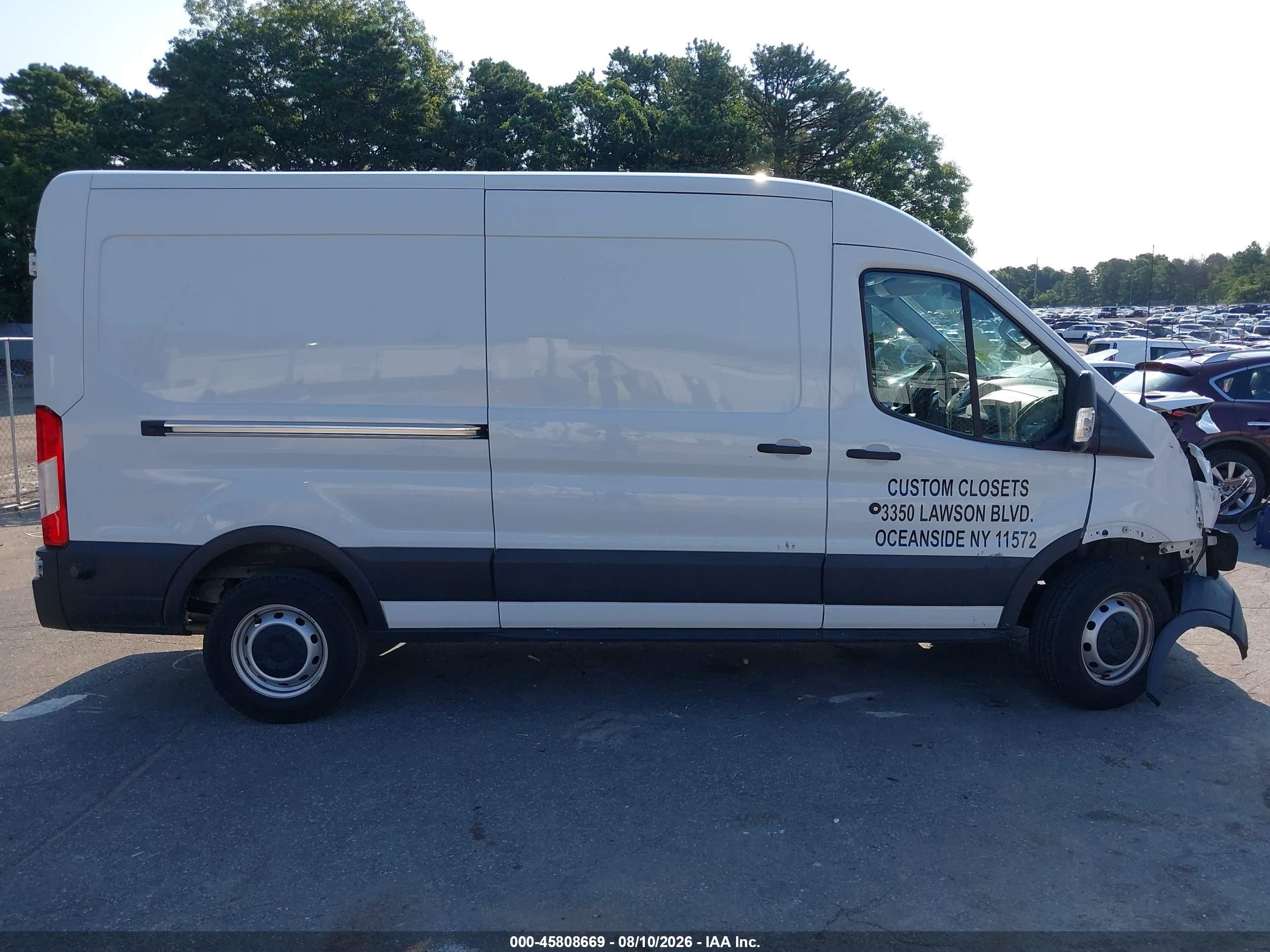 2019 Ford Transit-350   White vin: 1FTBW2CM1KKA27300