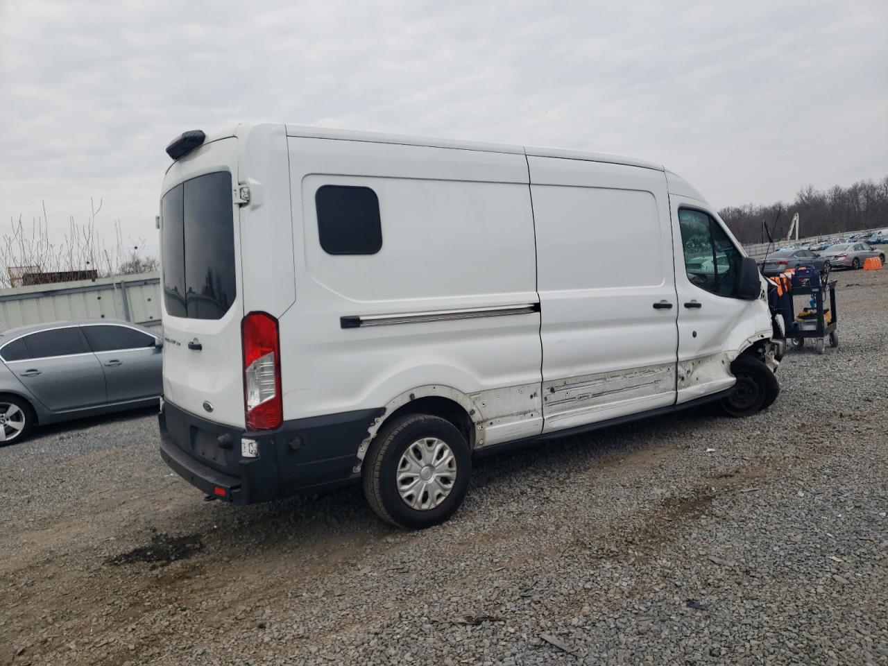 2019 Ford Transit T-350 White vin: 1FTBW2CM2KKB14462