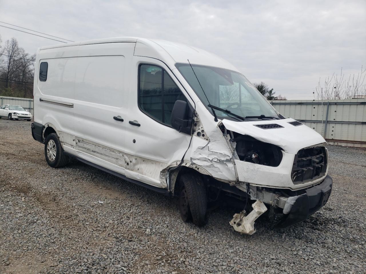 2019 Ford Transit T-350 White vin: 1FTBW2CM2KKB14462