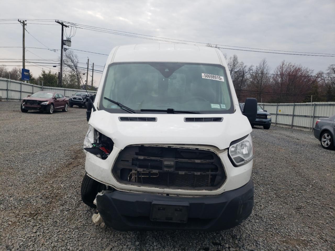 2019 Ford Transit T-350 White vin: 1FTBW2CM2KKB14462