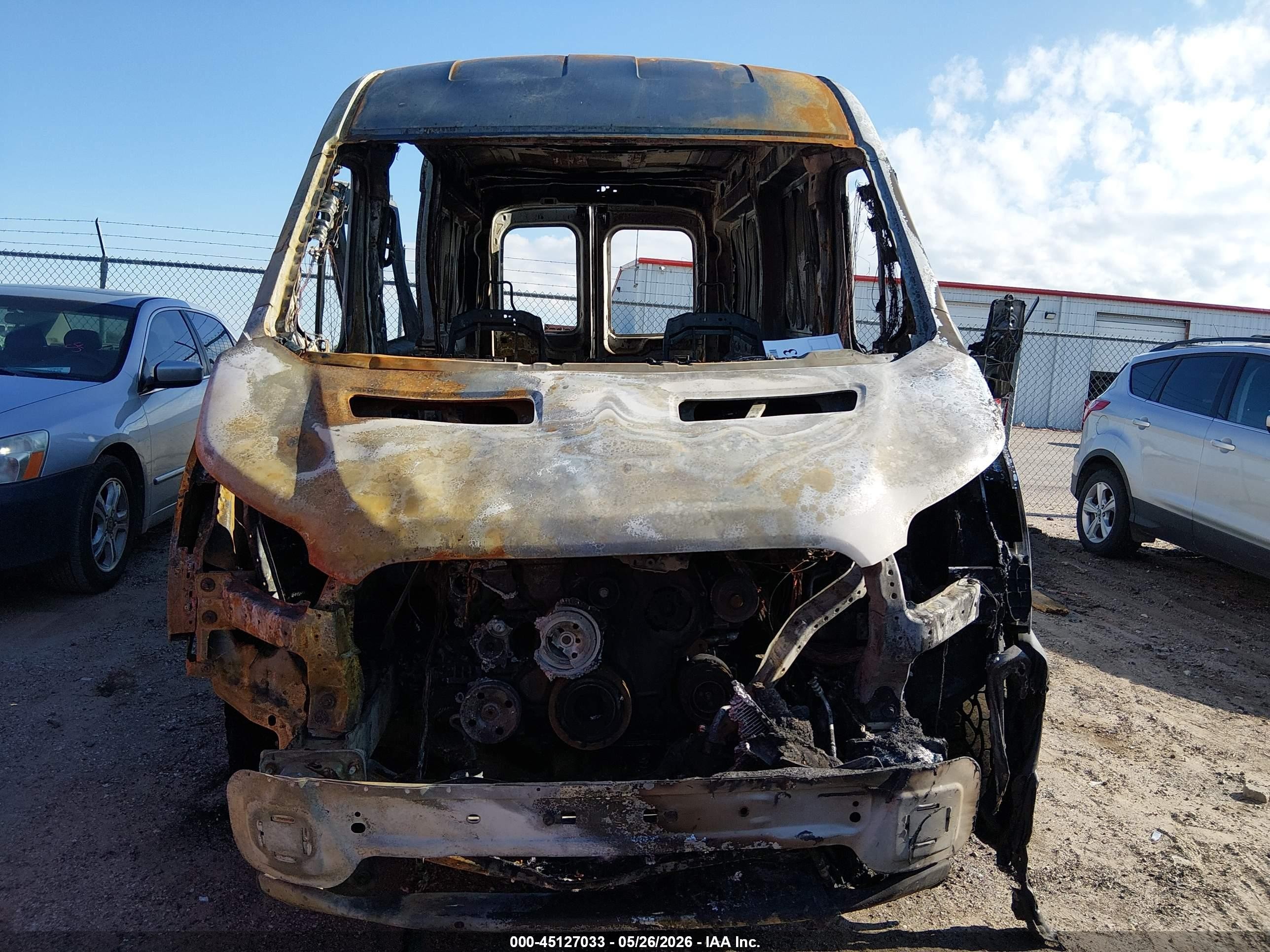 2018 Ford Transit-350 White vin: 1FTBW2CV0JKB14399
