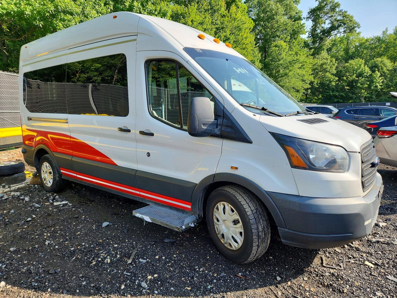 2017 Ford Transit T-350  Handicap Accessible Passe White vin: 1FTBW2XM8HKA02929