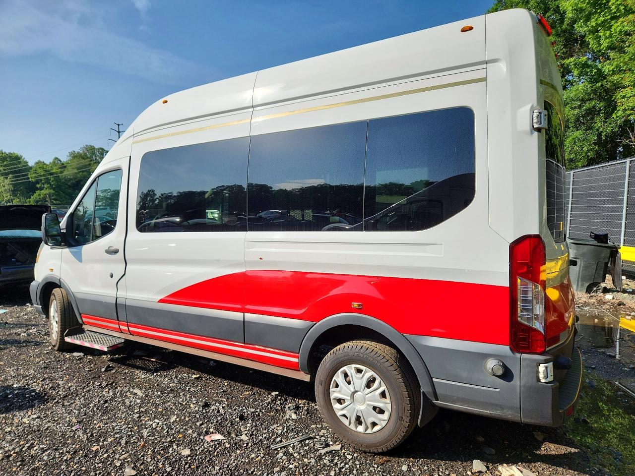 2017 Ford Transit T-350  Handicap Accessible Passe White vin: 1FTBW2XM8HKA02929