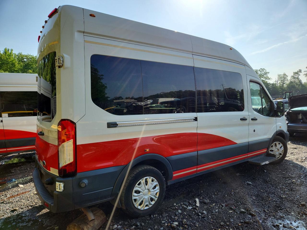 2017 Ford Transit T-350  Handicap Accessible Passe White vin: 1FTBW2XM8HKA02929