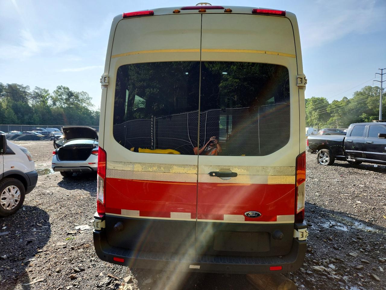2017 Ford Transit T-350  Handicap Accessible Passe White vin: 1FTBW2XM8HKA02929