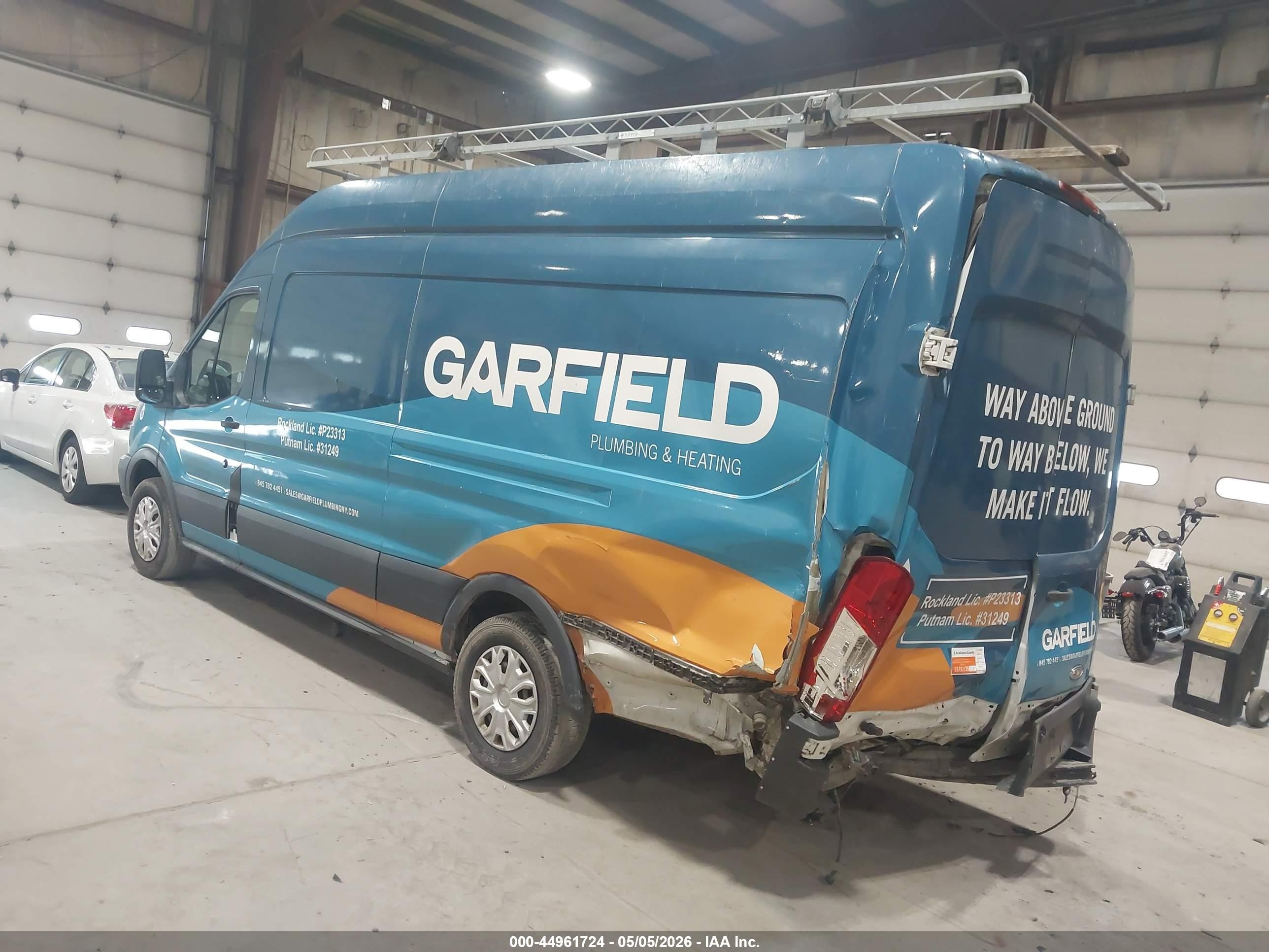 2016 Ford Transit-350   Blue vin: 1FTBW3XGXGKA94284
