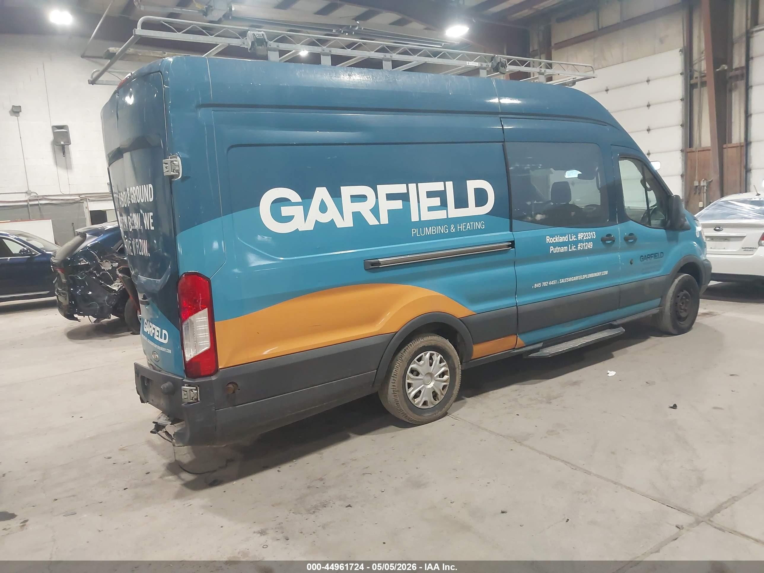 2016 Ford Transit-350   Blue vin: 1FTBW3XGXGKA94284