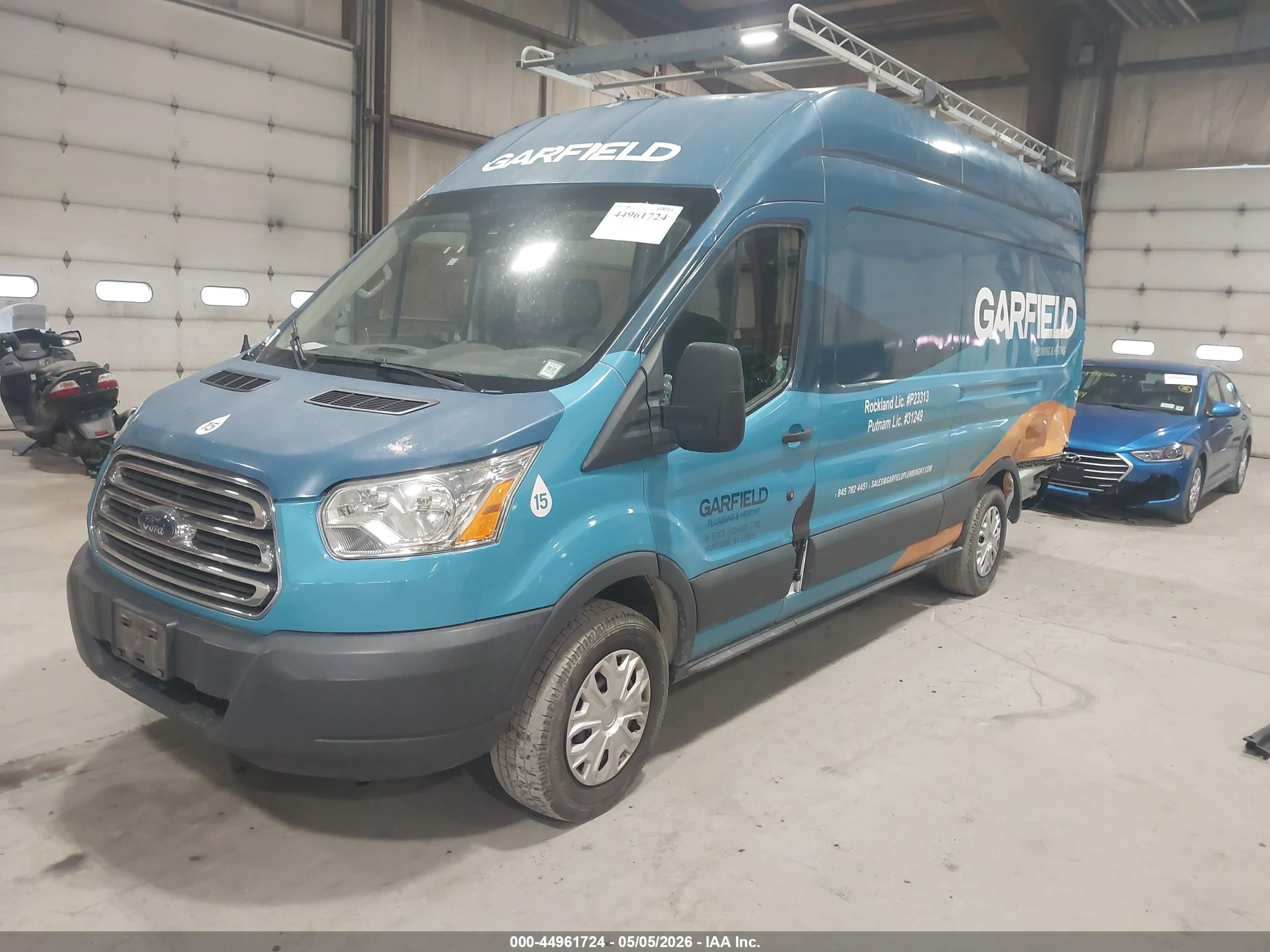 2016 Ford Transit-350   Blue vin: 1FTBW3XGXGKA94284