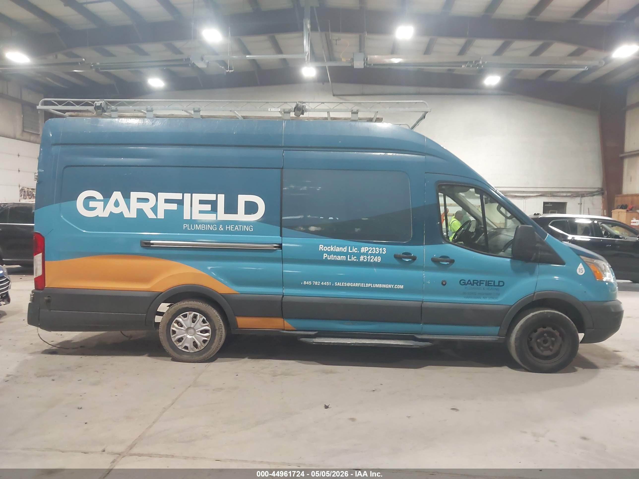 2016 Ford Transit-350   Blue vin: 1FTBW3XGXGKA94284