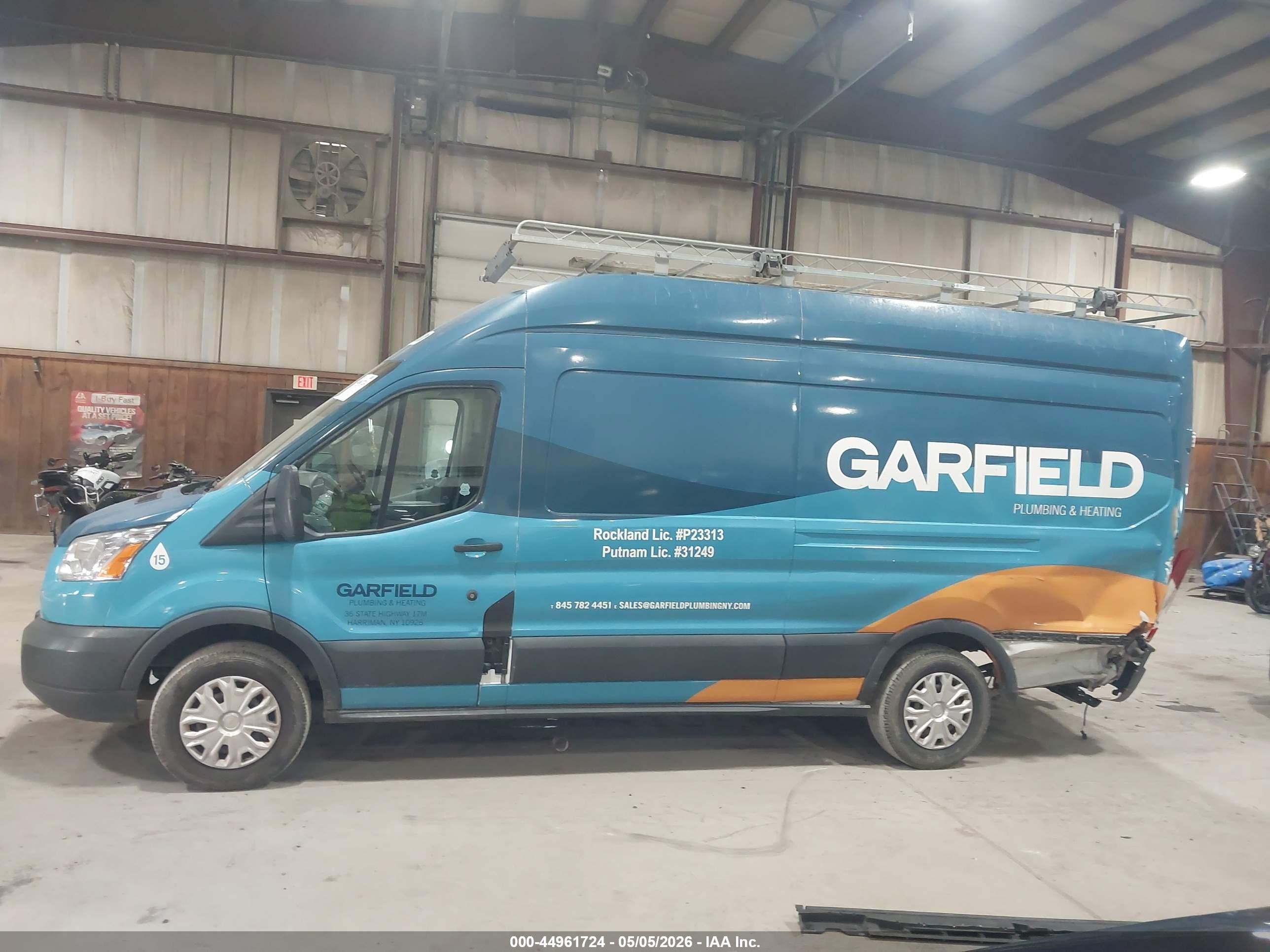2016 Ford Transit-350   Blue vin: 1FTBW3XGXGKA94284