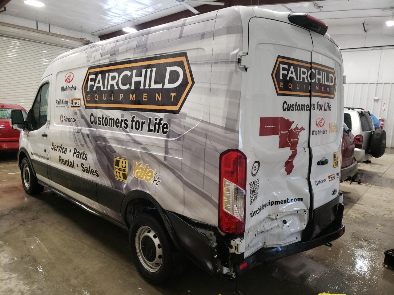 2022 Ford Transit T-350 White vin: 1FTBW9C88NKA06038