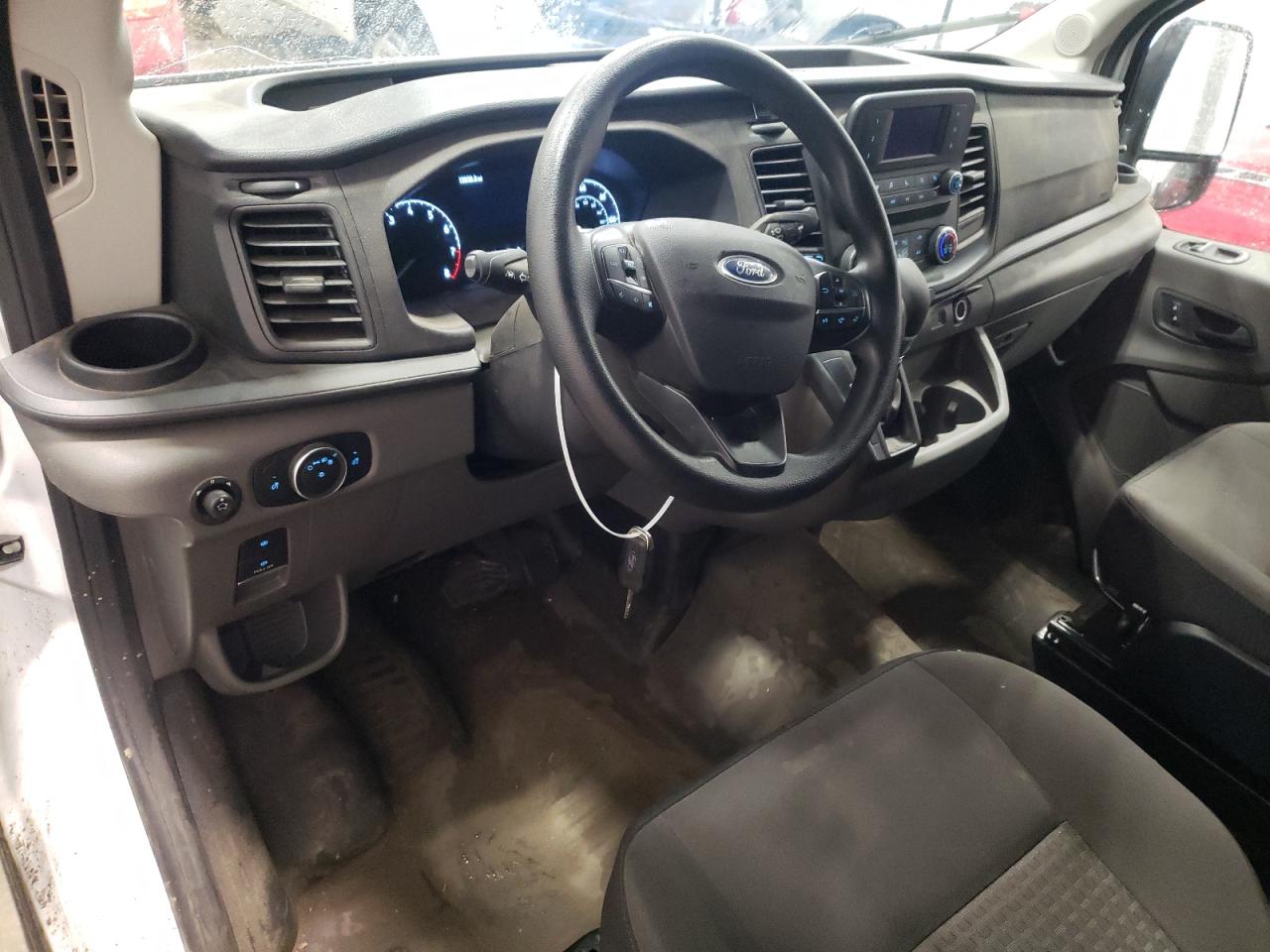 2022 Ford Transit T-350 White vin: 1FTBW9C88NKA06038