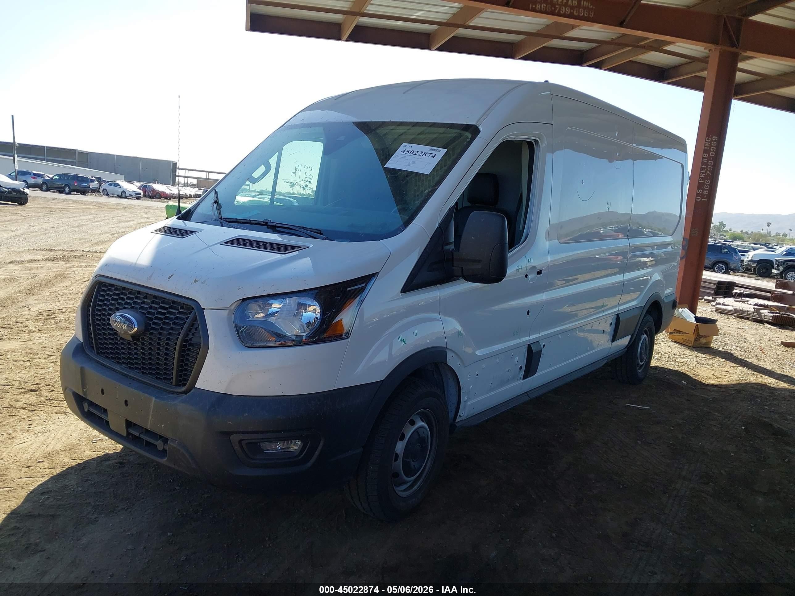2024 Ford Transit-350   White vin: 1FTBW9C88RKA48909