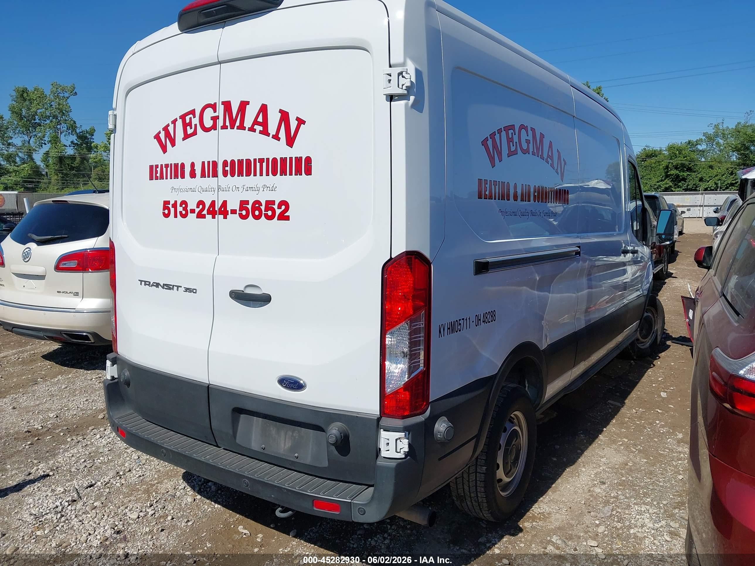 2024 Ford Transit-350 White vin: 1FTBW9C8XRKA39824