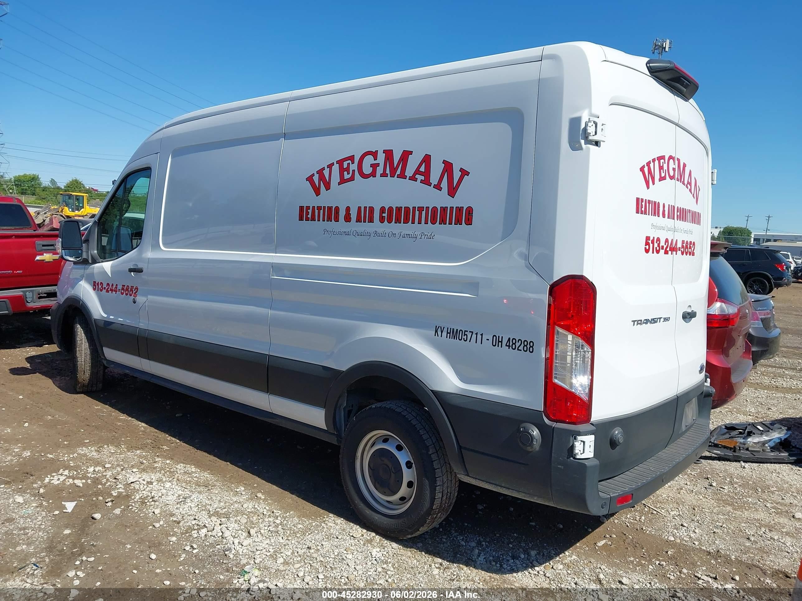 2024 Ford Transit-350 White vin: 1FTBW9C8XRKA39824