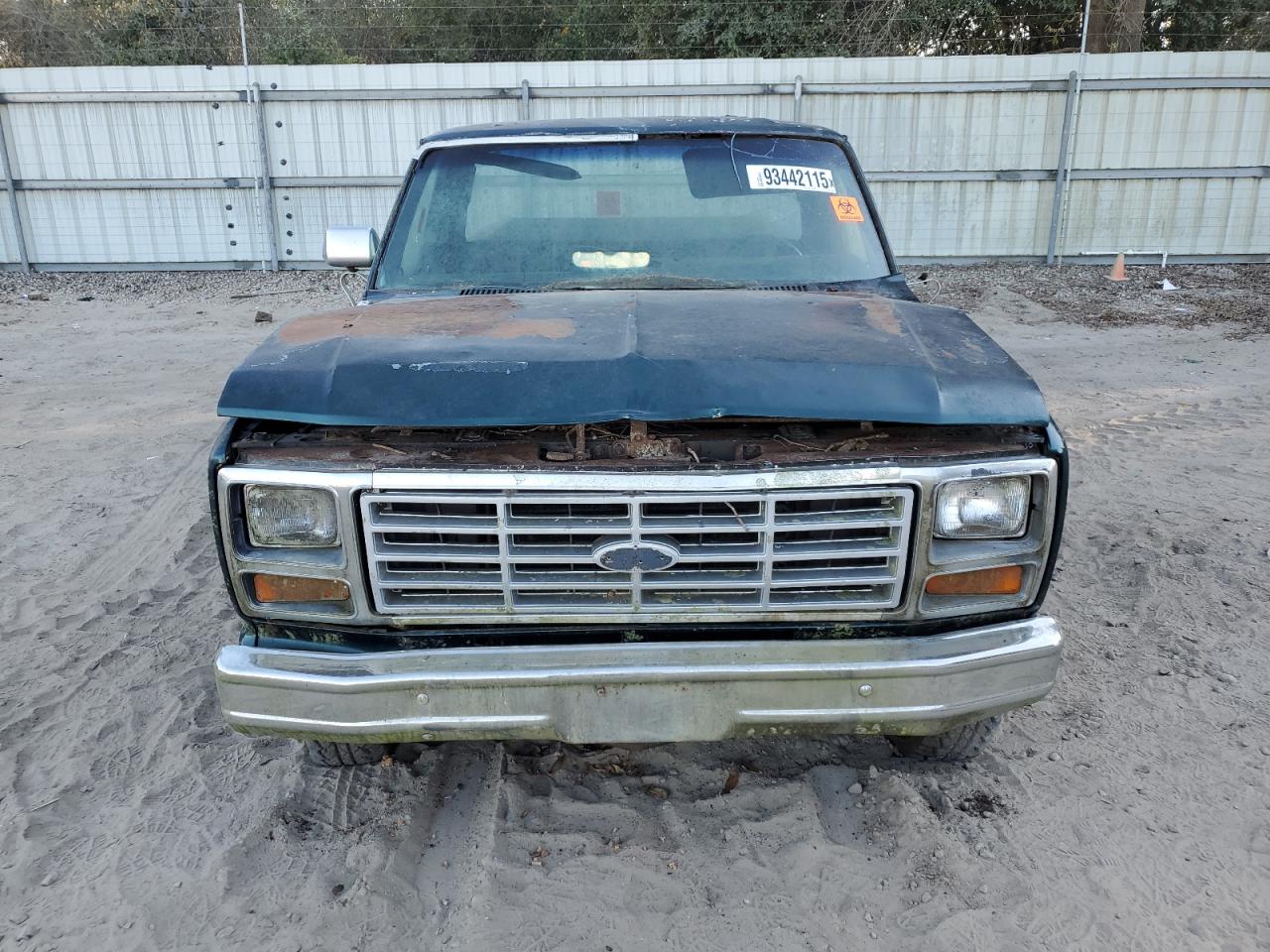 1983 Ford F100 Green vin: 1FTCF10FXDNA62584