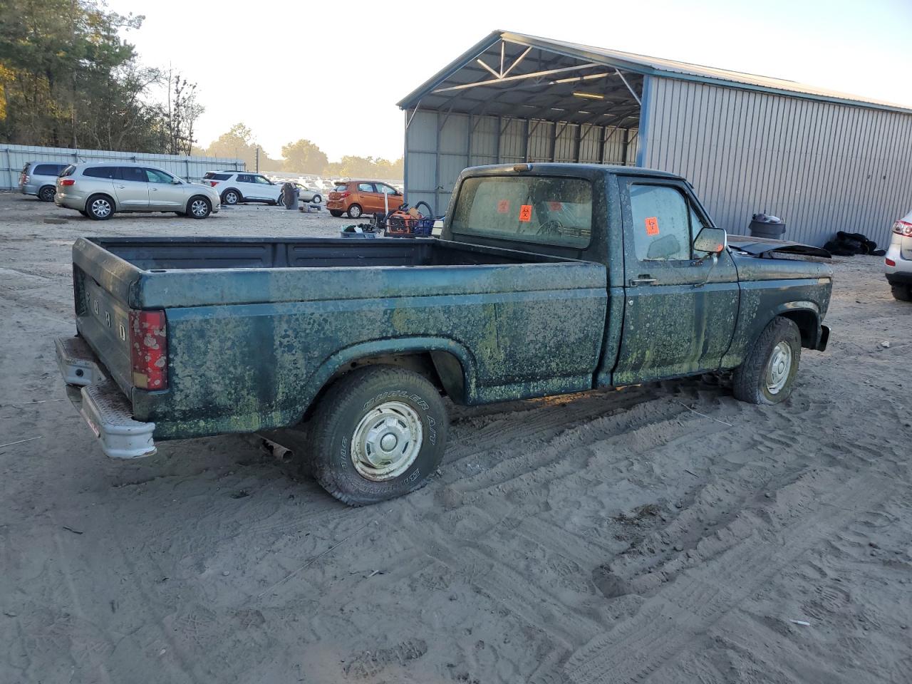 1983 Ford F100 Green vin: 1FTCF10FXDNA62584