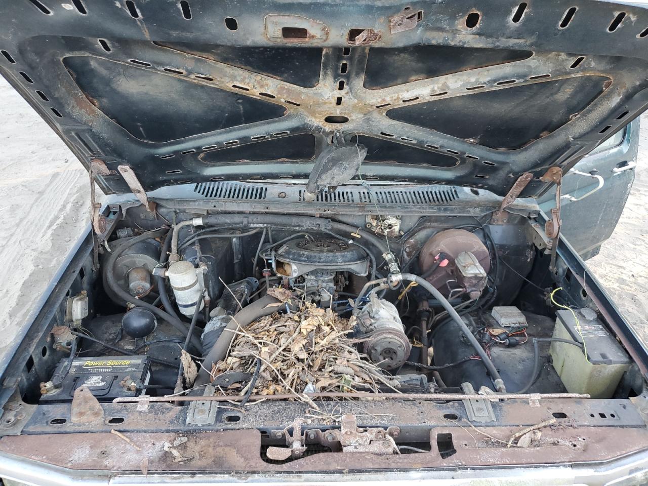 1983 Ford F100 Green vin: 1FTCF10FXDNA62584