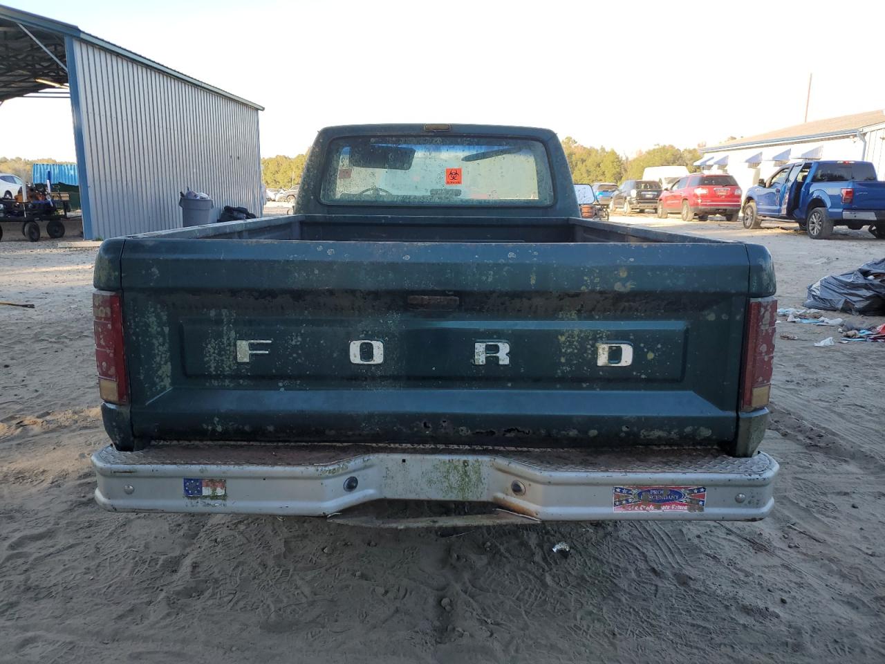 1983 Ford F100 Green vin: 1FTCF10FXDNA62584