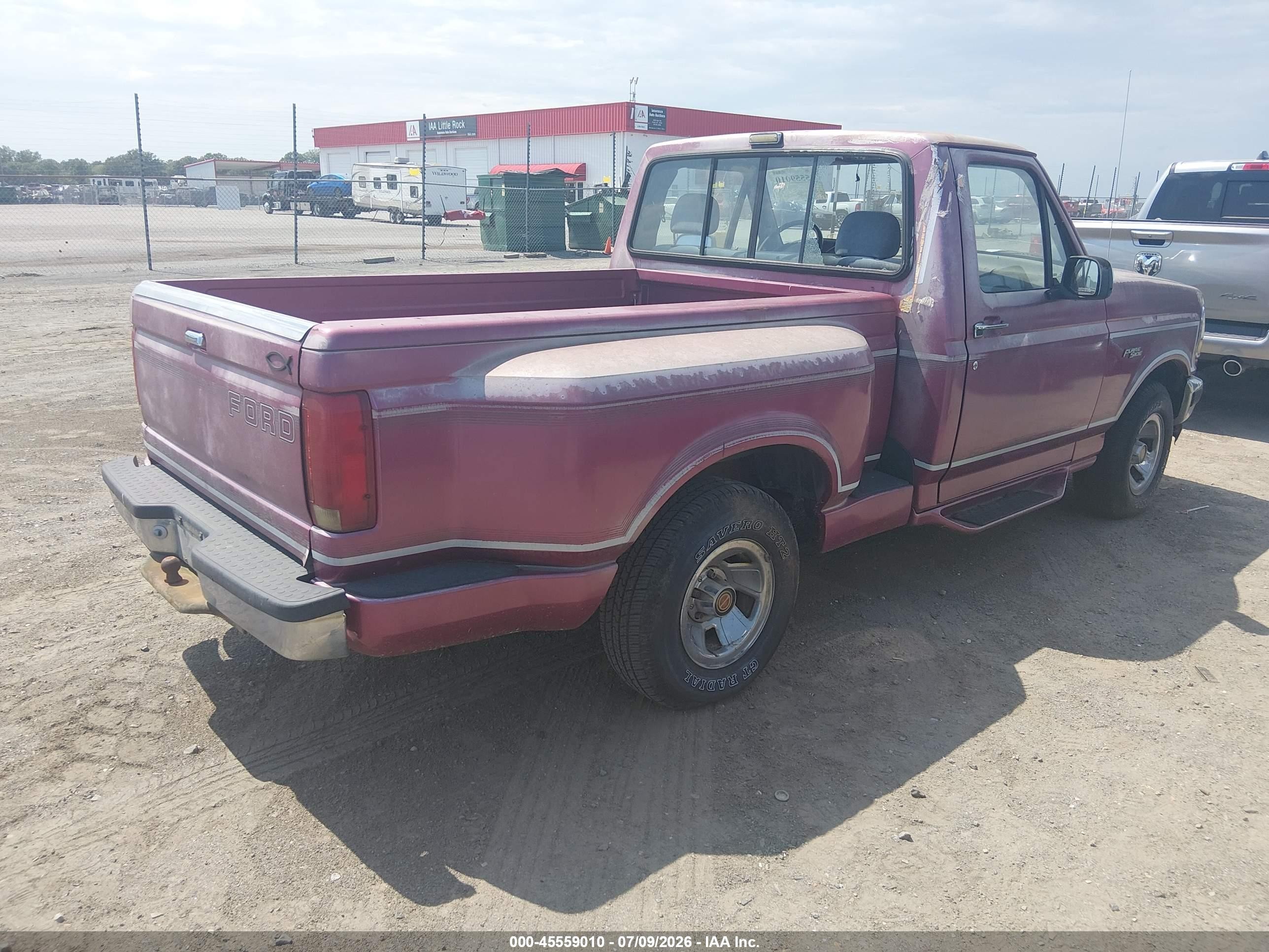 1992 Ford F150   Purple vin: 1FTCF15H1NKA59876