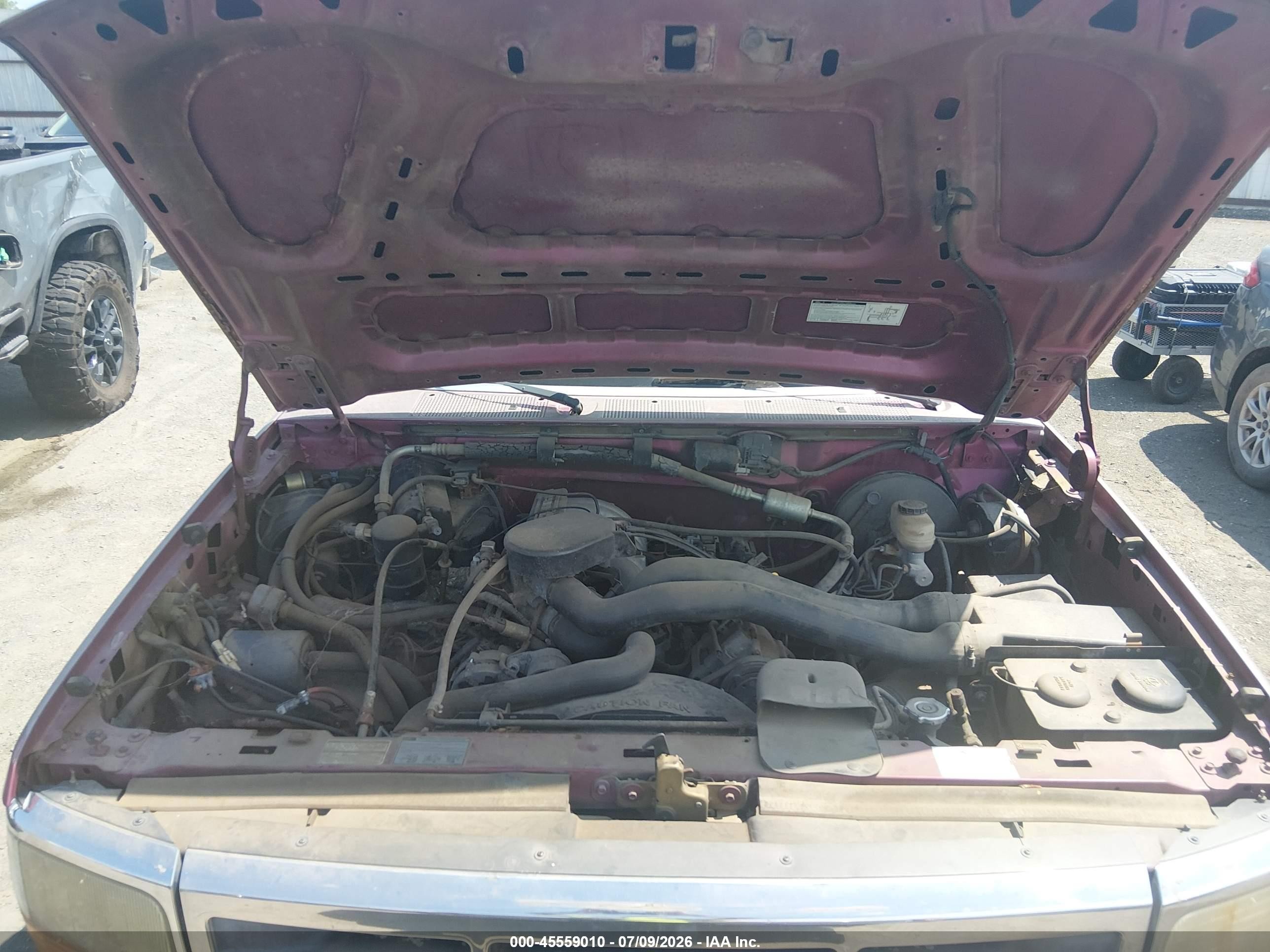 1992 Ford F150   Purple vin: 1FTCF15H1NKA59876