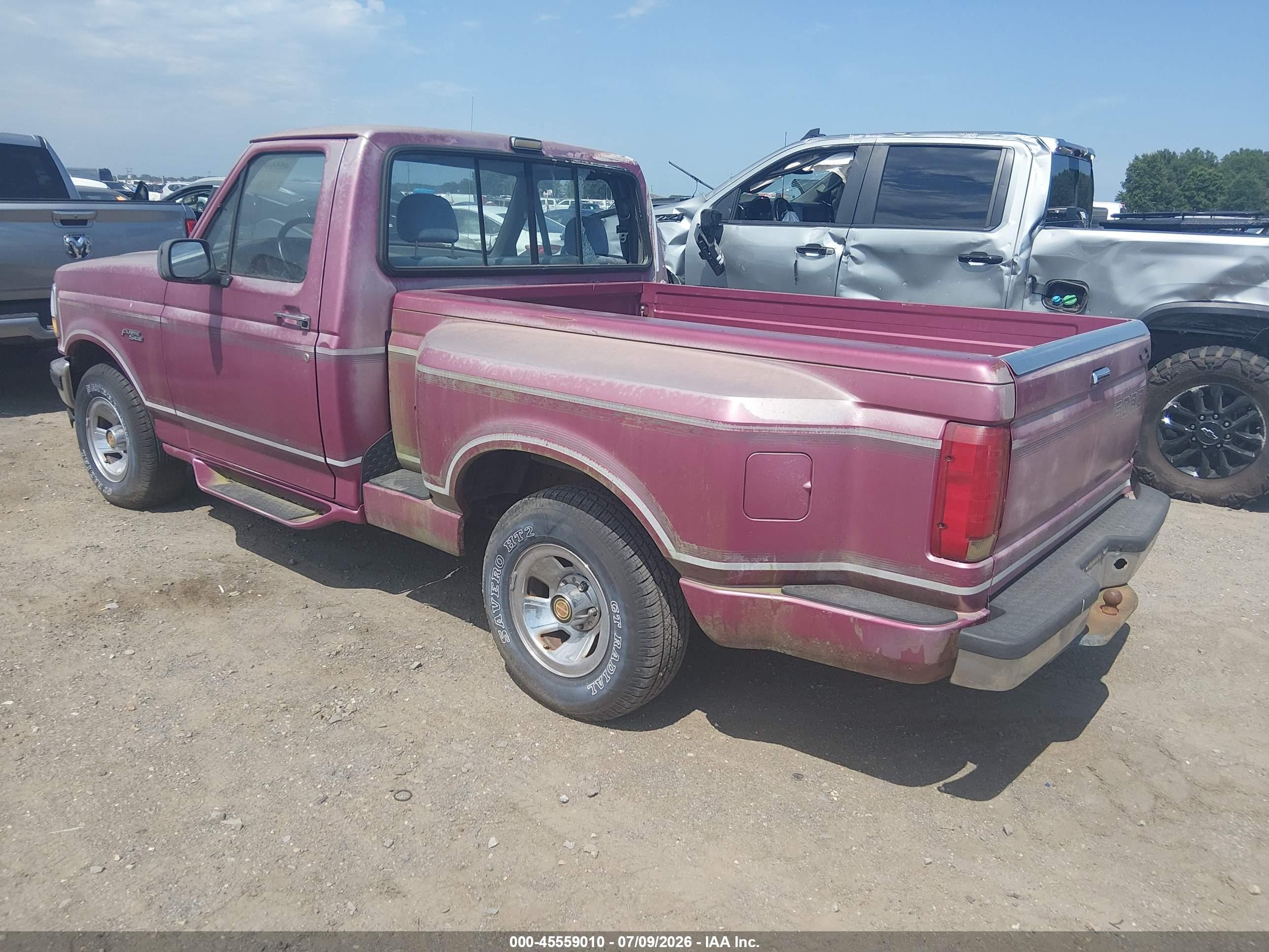 1992 Ford F150   Purple vin: 1FTCF15H1NKA59876