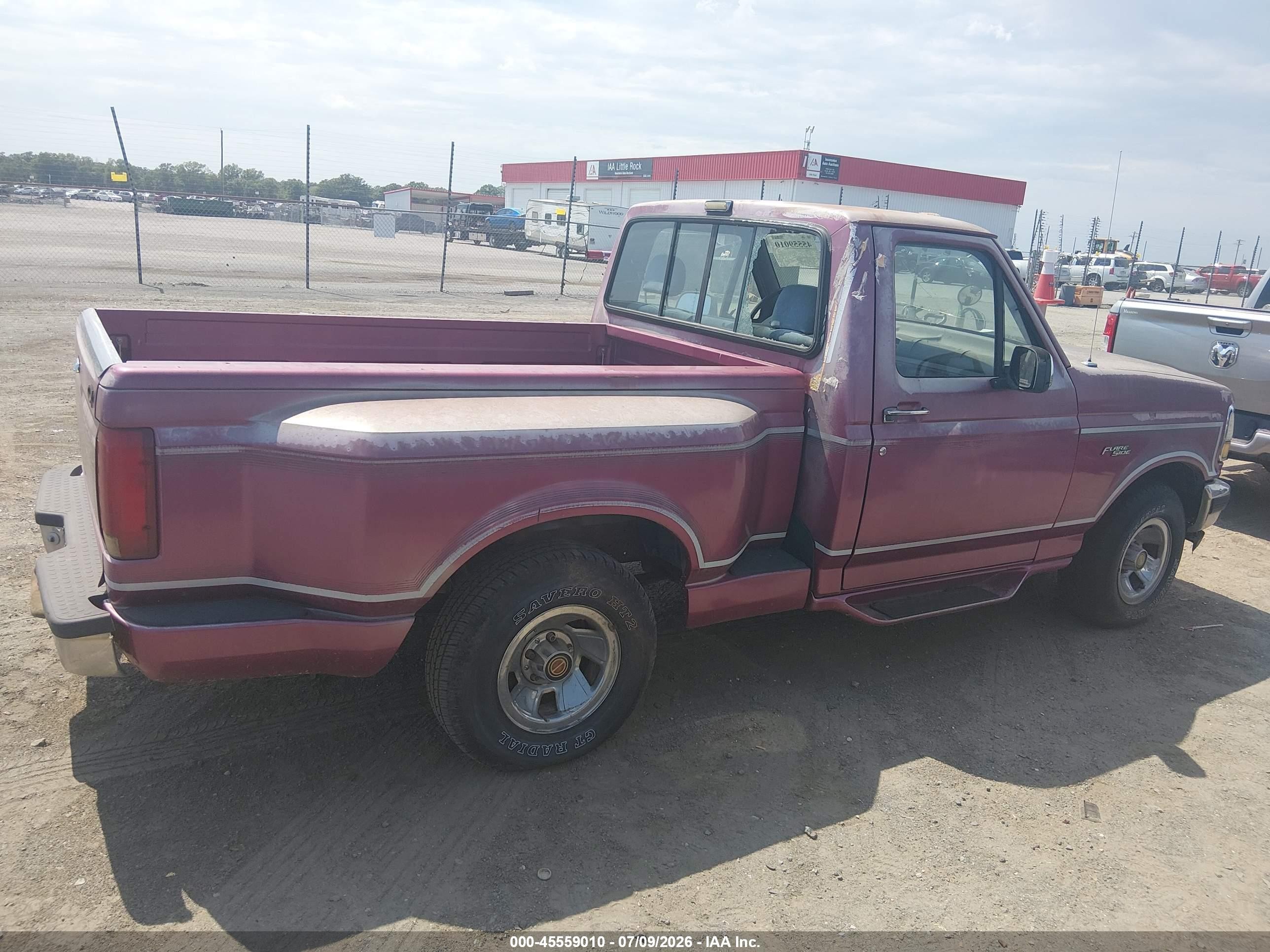 1992 Ford F150   Purple vin: 1FTCF15H1NKA59876