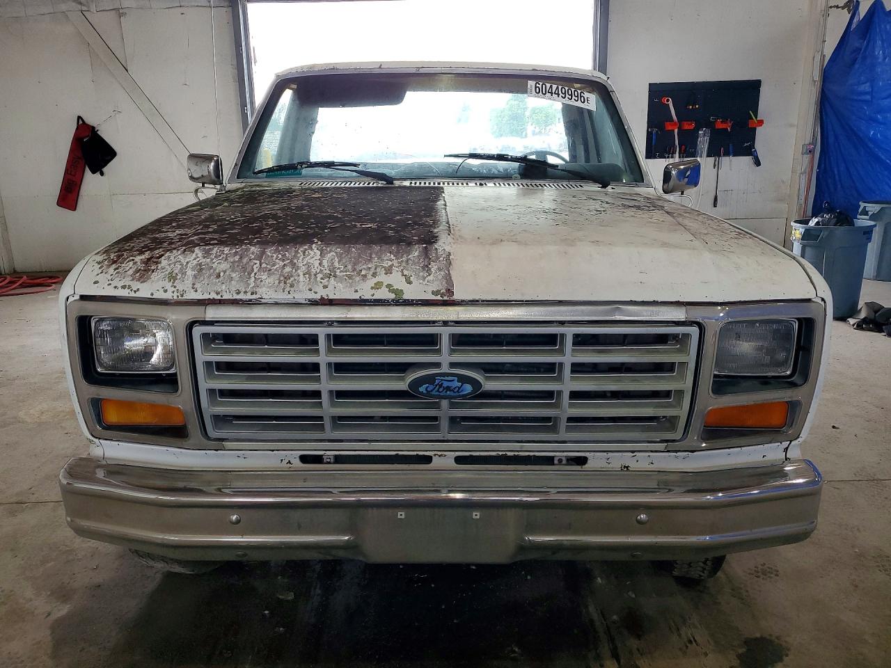1985 Ford F150 White vin: 1FTCF15HXFLA31523