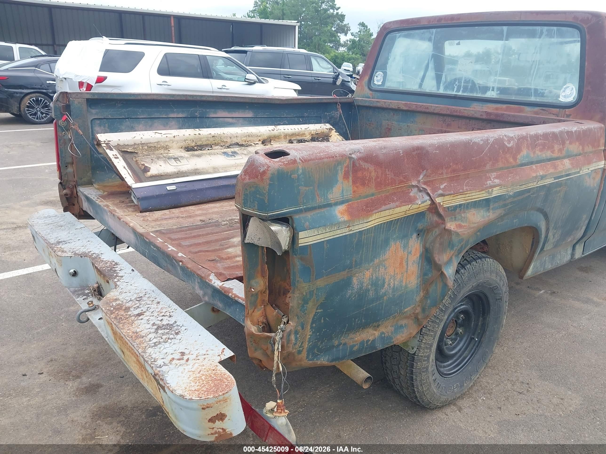 1986 Ford F150   Green vin: 1FTCF15N2GNA15389