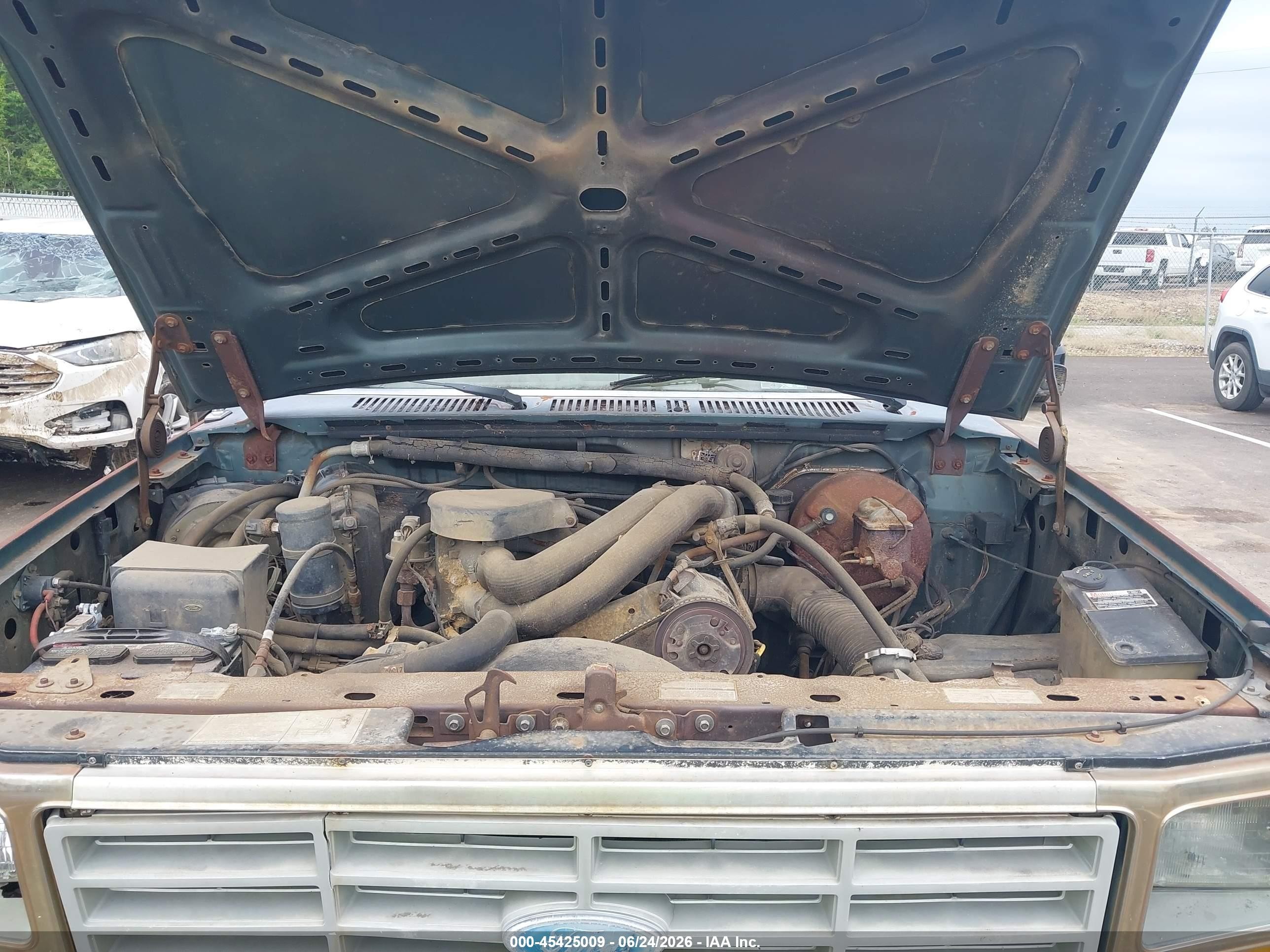 1986 Ford F150   Green vin: 1FTCF15N2GNA15389