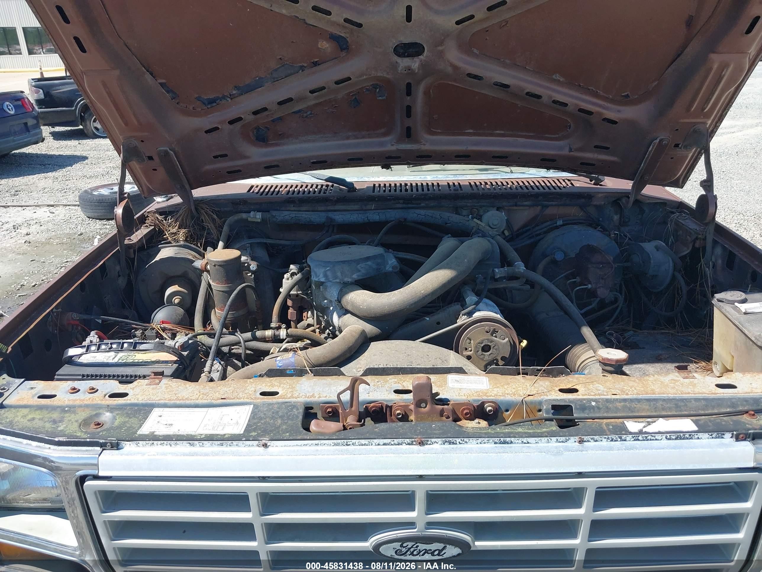 1986 Ford F150   Коричневый vin: 1FTCF15N9GNA71863