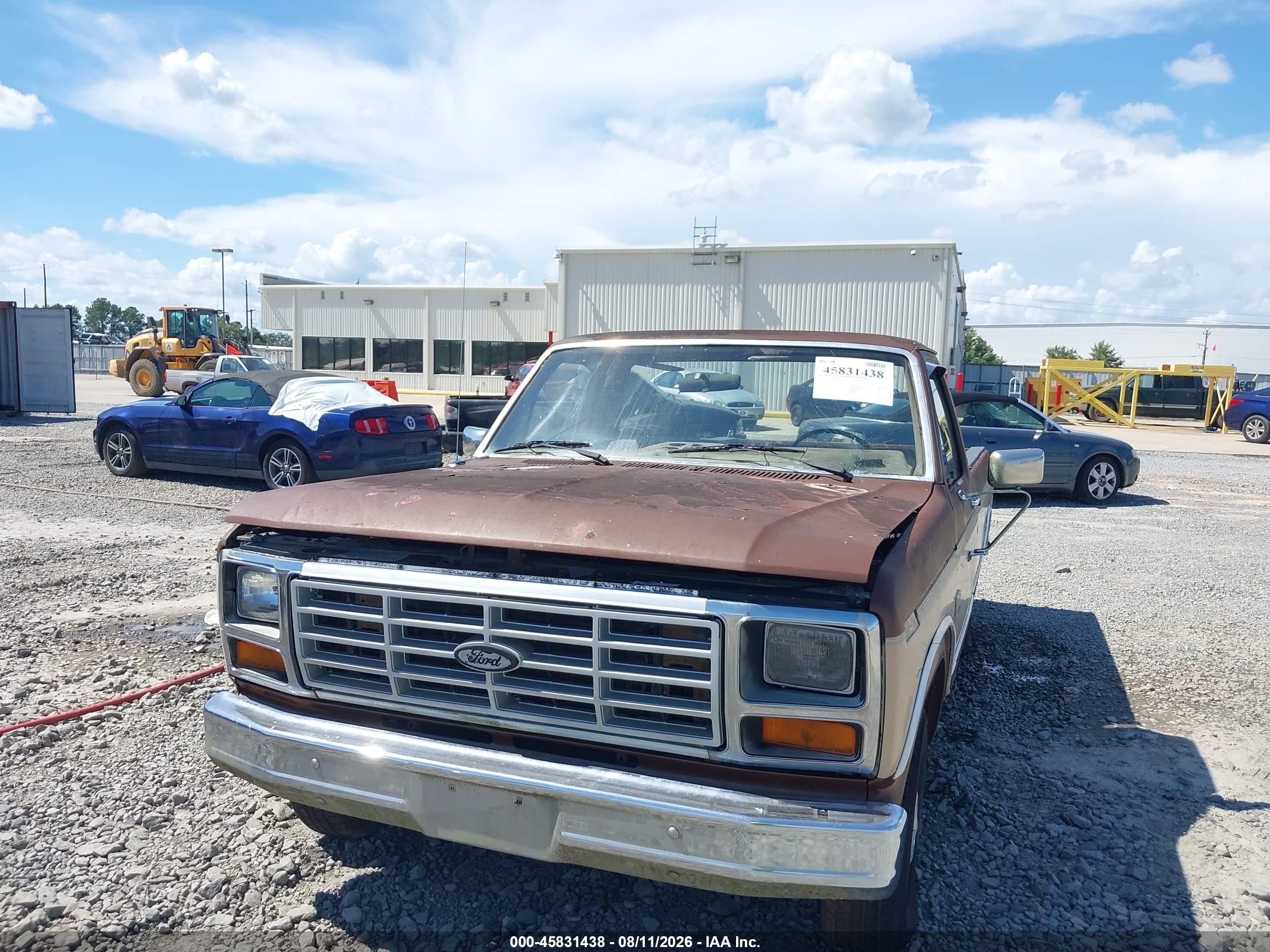 1986 Ford F150   Коричневый vin: 1FTCF15N9GNA71863