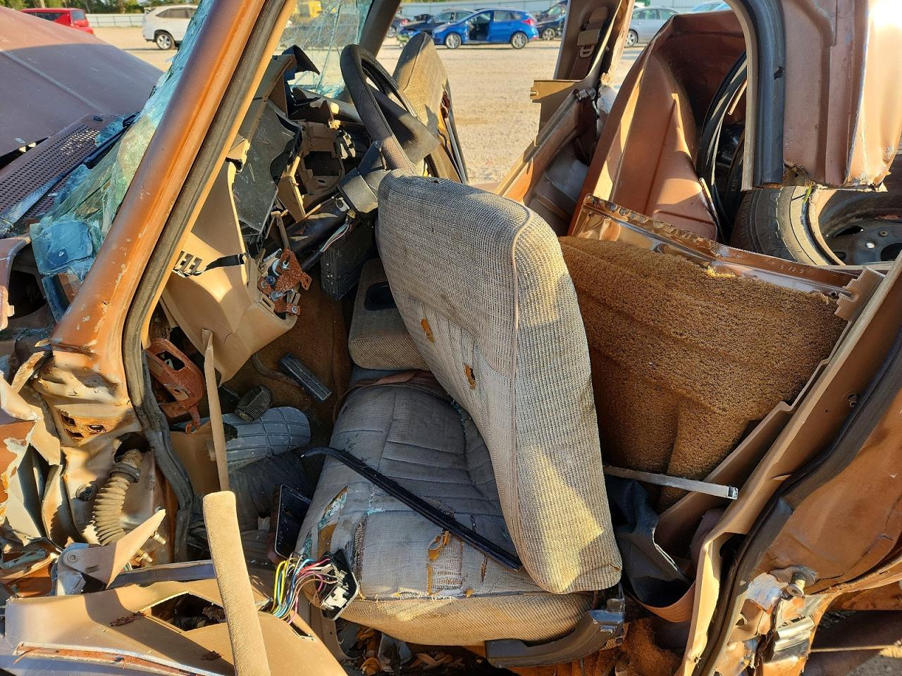 1987 Ford F150 Коричневый vin: 1FTCF15N9HNB05916