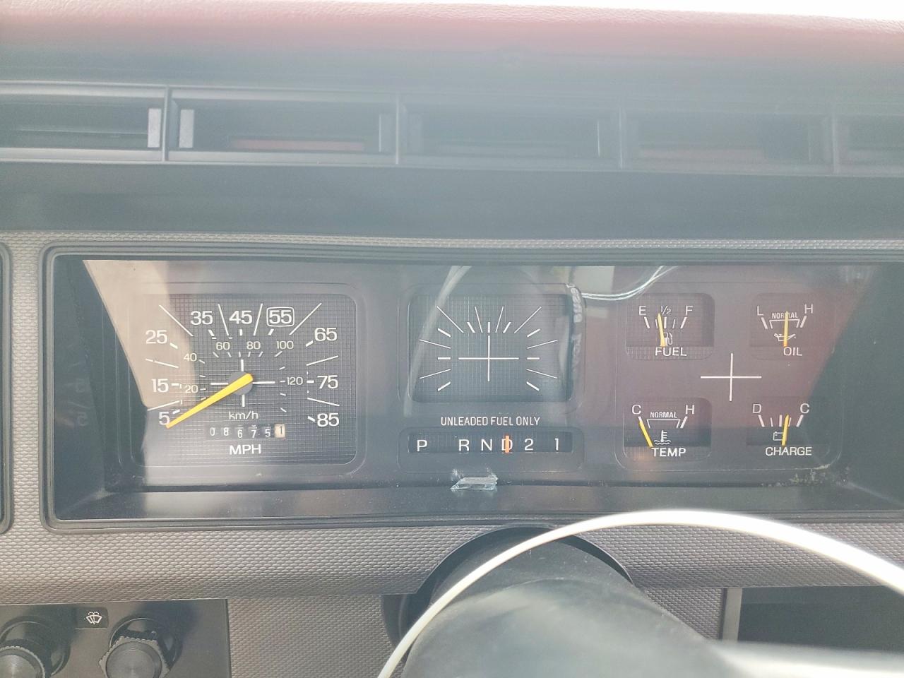 1986 Ford F150 Red vin: 1FTCF15Y2GLA96898
