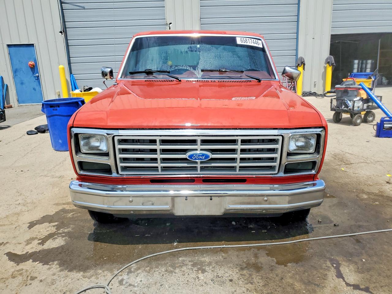 1986 Ford F150 Red vin: 1FTCF15Y2GLA96898