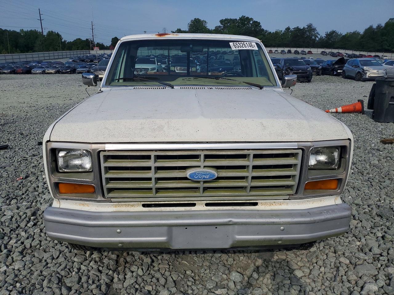 1984 Ford F150 White vin: 1FTCF15Y4ENA83569
