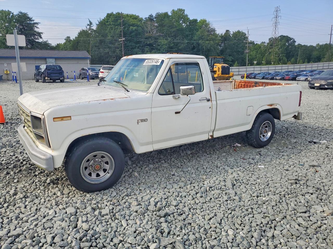 1984 Ford F150 White vin: 1FTCF15Y4ENA83569