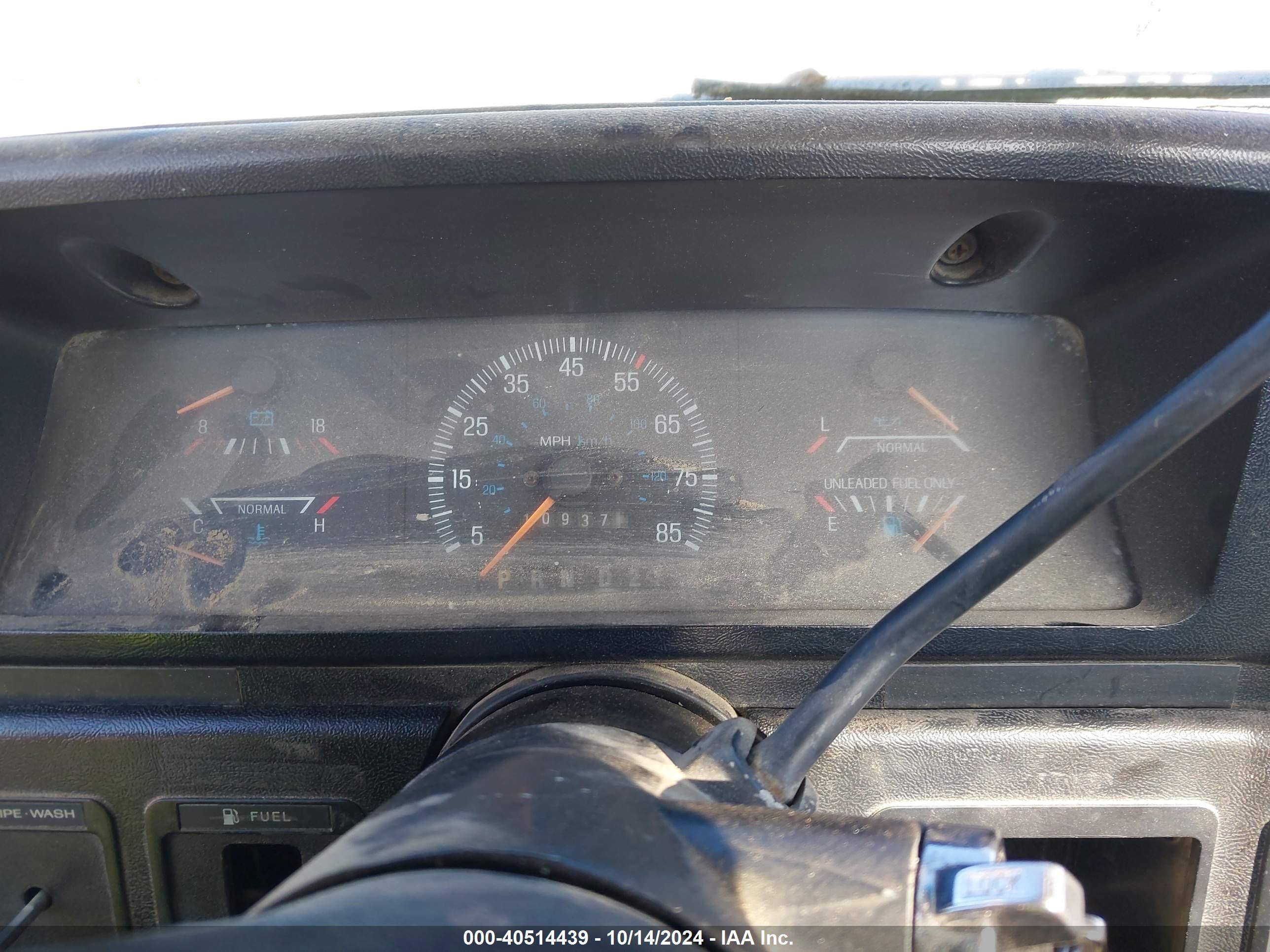 Price & History 1987 Ford F150 4.9l I6 Fi F vin: 1FTCF15Y4HPB44931