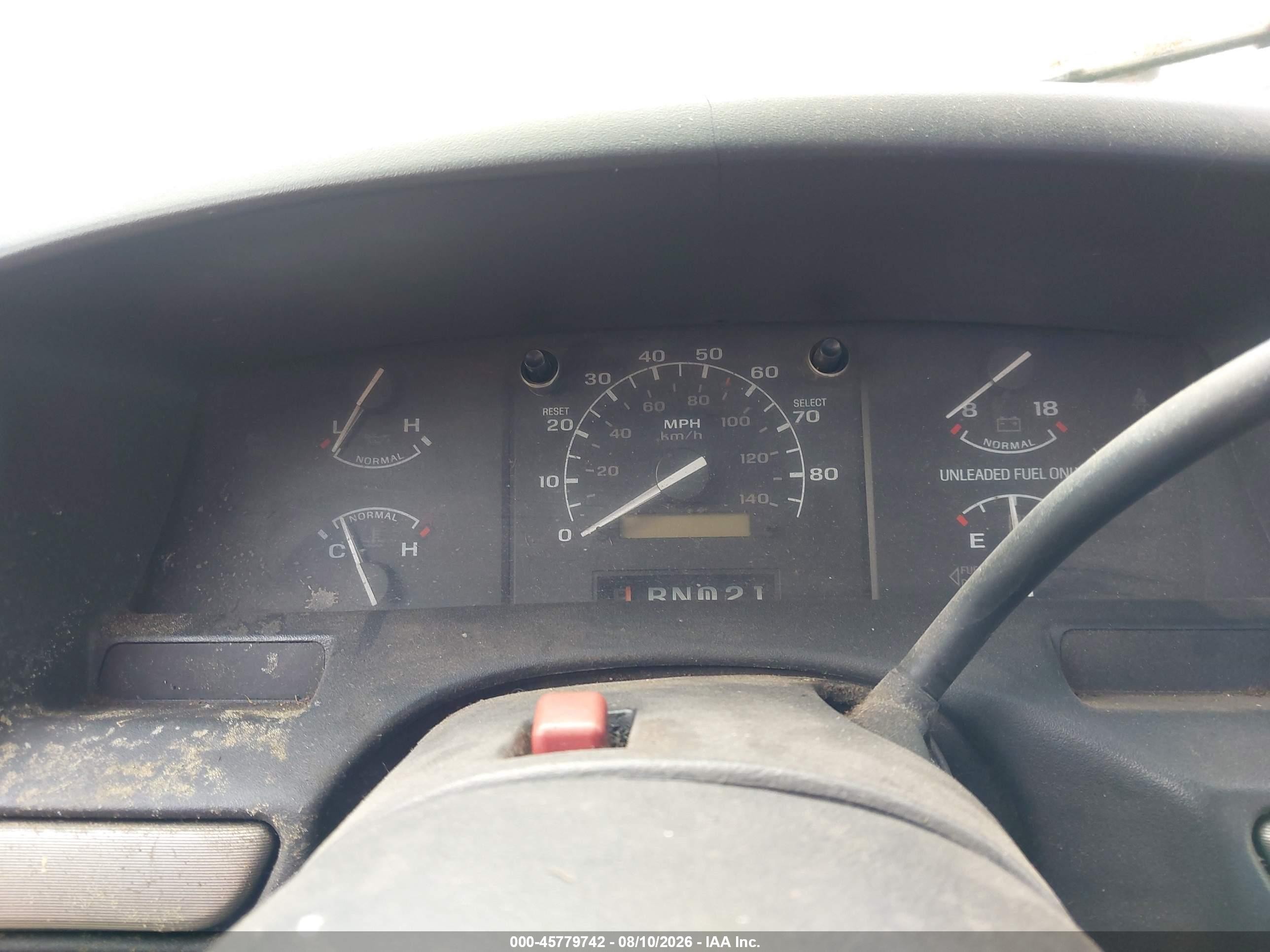 1992 Ford F150   Blue vin: 1FTCF15YXNKA99826