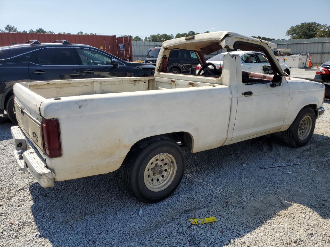 1989 Ford Ranger White vin: 1FTCR10A0KUB00919