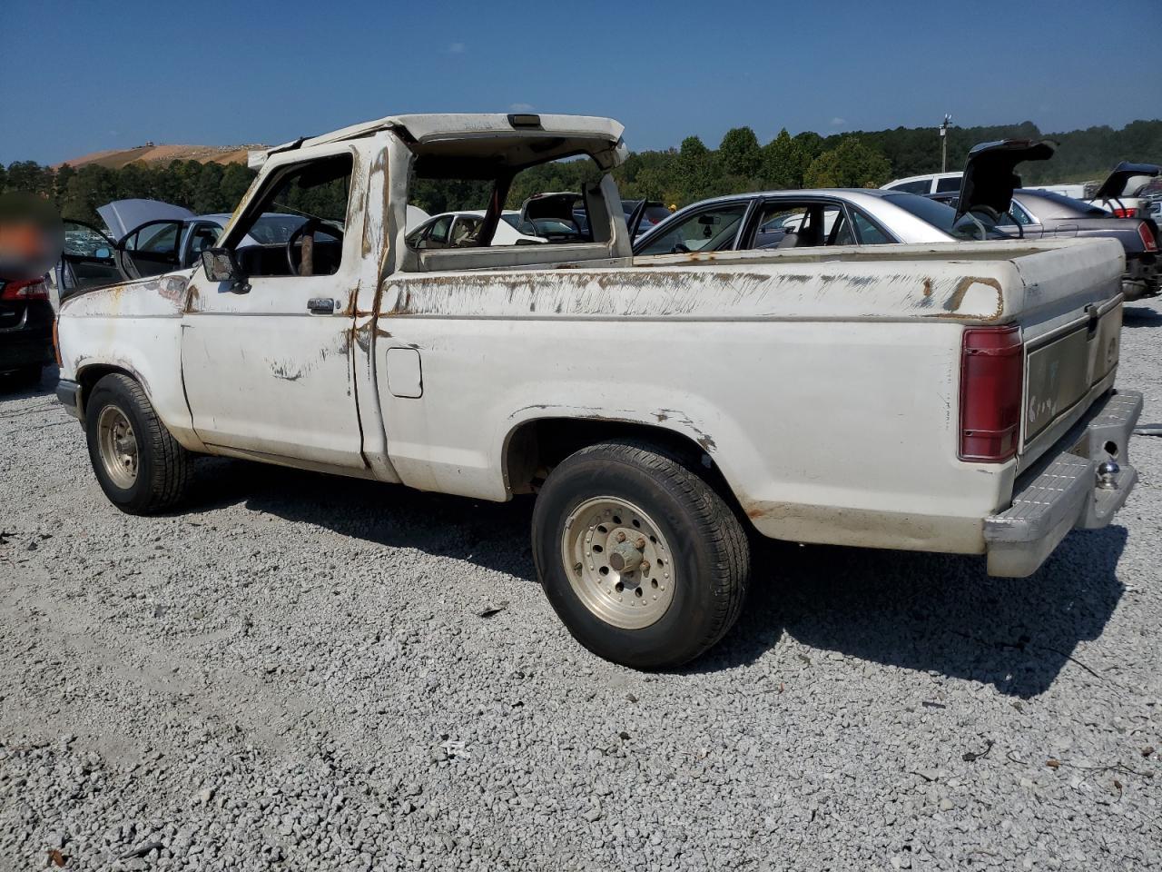 1989 Ford Ranger White vin: 1FTCR10A0KUB00919