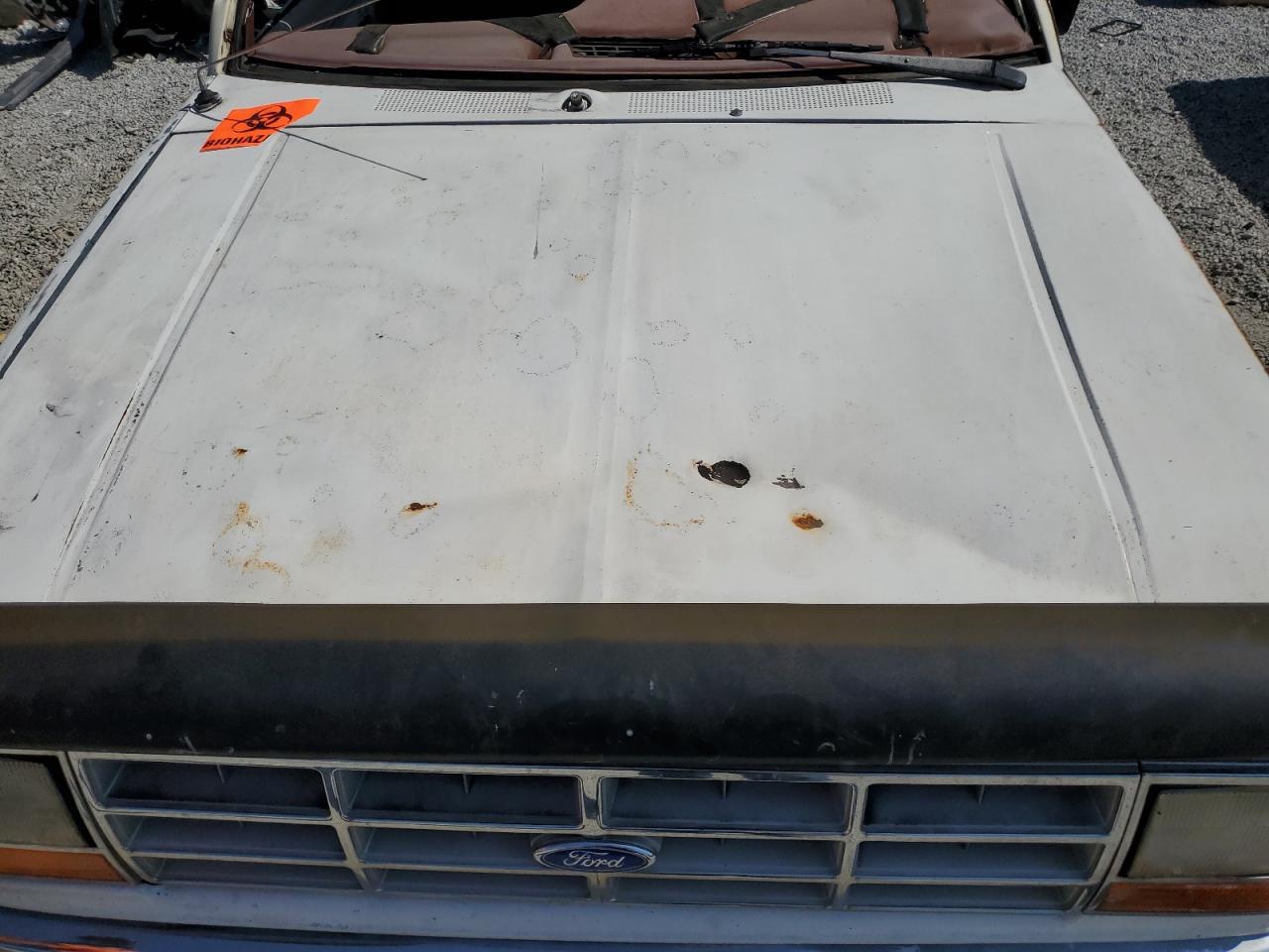 1989 Ford Ranger White vin: 1FTCR10A0KUB00919