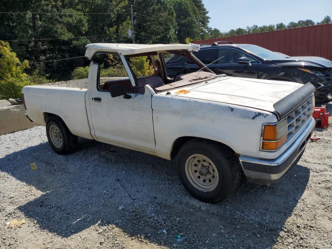 1989 Ford Ranger White vin: 1FTCR10A0KUB00919