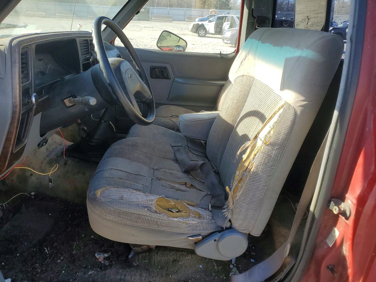 1989 Ford Ranger Maroon vin: 1FTCR10A0KUB21589