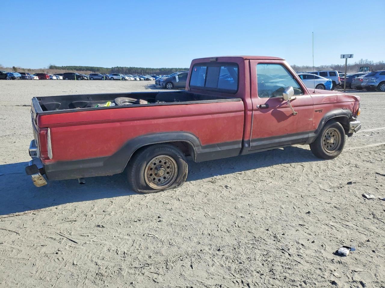1989 Ford Ranger Maroon vin: 1FTCR10A0KUB21589
