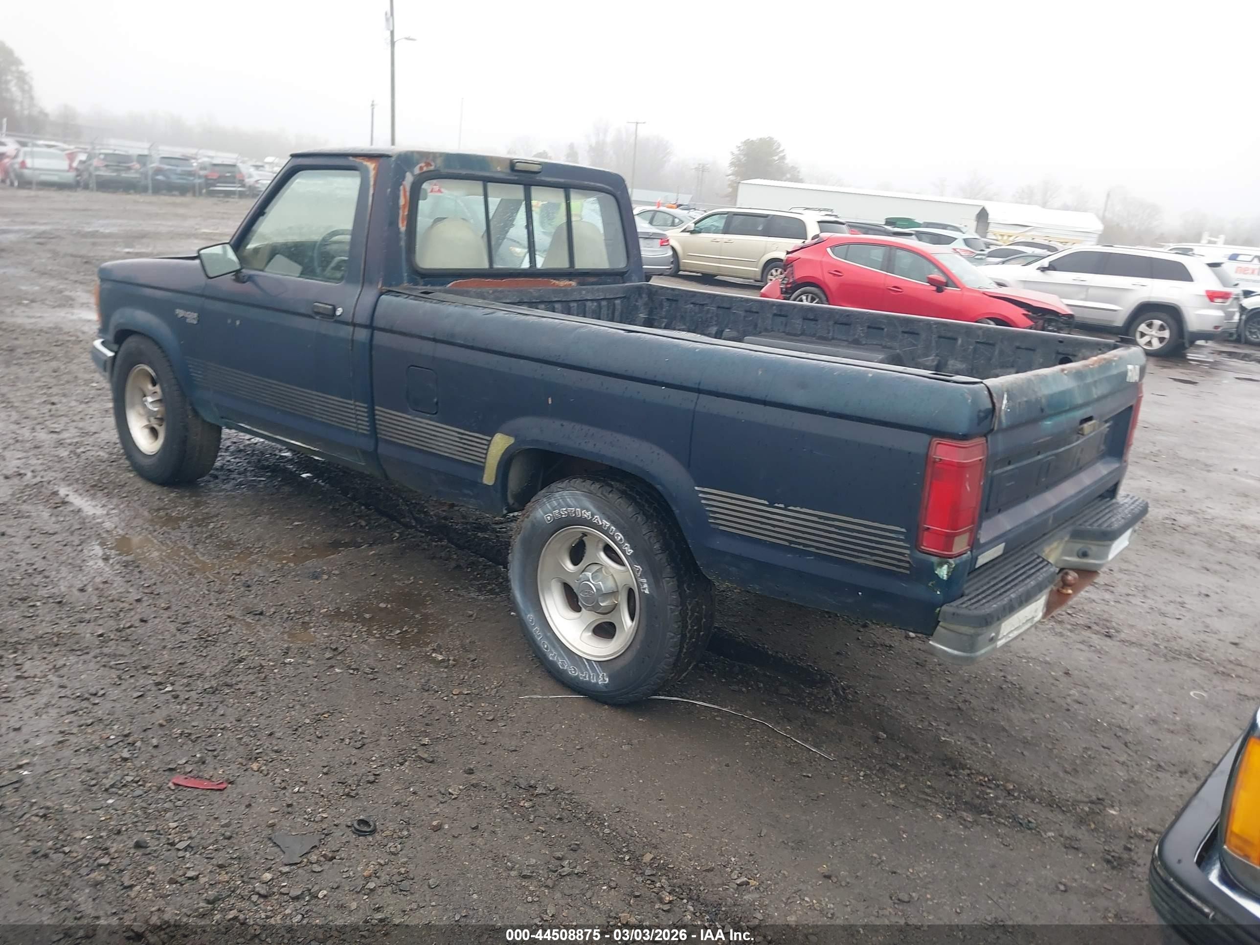 1991 Ford Ranger   Синий vin: 1FTCR10A0MTA27754