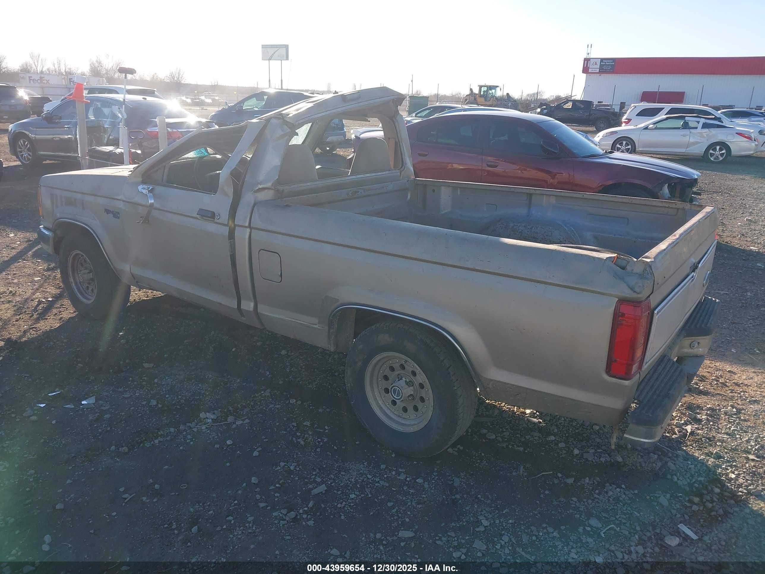 1991 Ford Ranger   Gold vin: 1FTCR10A0MUB80600